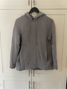 lululemon athletica Gray Heather Crewneck Hoodie Sweater